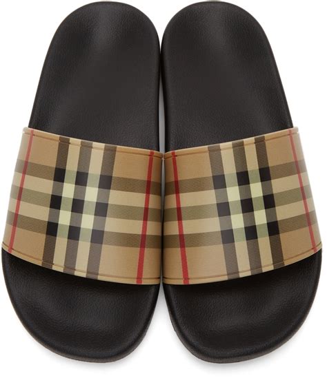 burberry furley slides.